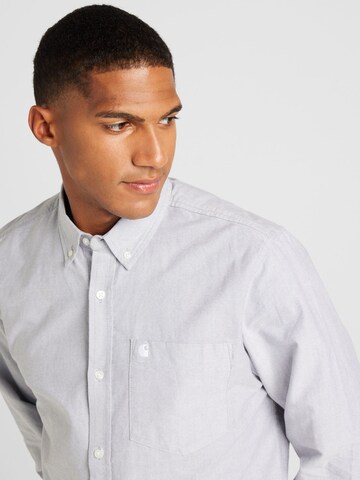 Carhartt WIP Regular fit Button Up Shirt in Grey