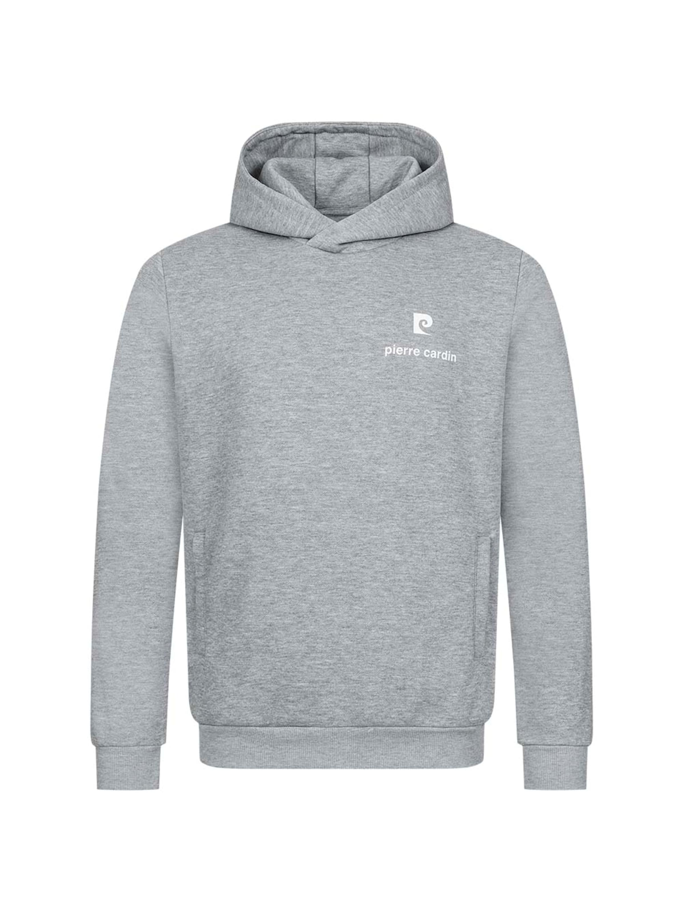 PIERRE CARDIN Hoodie in graumeliert, Produktansicht
