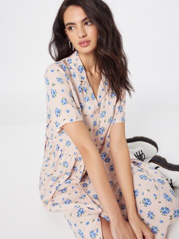 Monki Shirt Dress in Pink