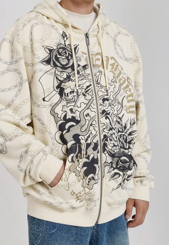 Veste de survêtement Ed Hardy en beige