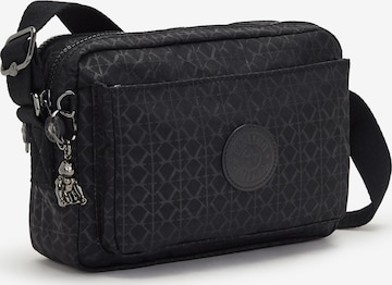 KIPLING Skuldertaske 'Abanu' i sort