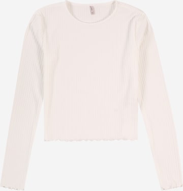 ONLY GIRLS Футболка 'KOGNella' в Белый: спереди