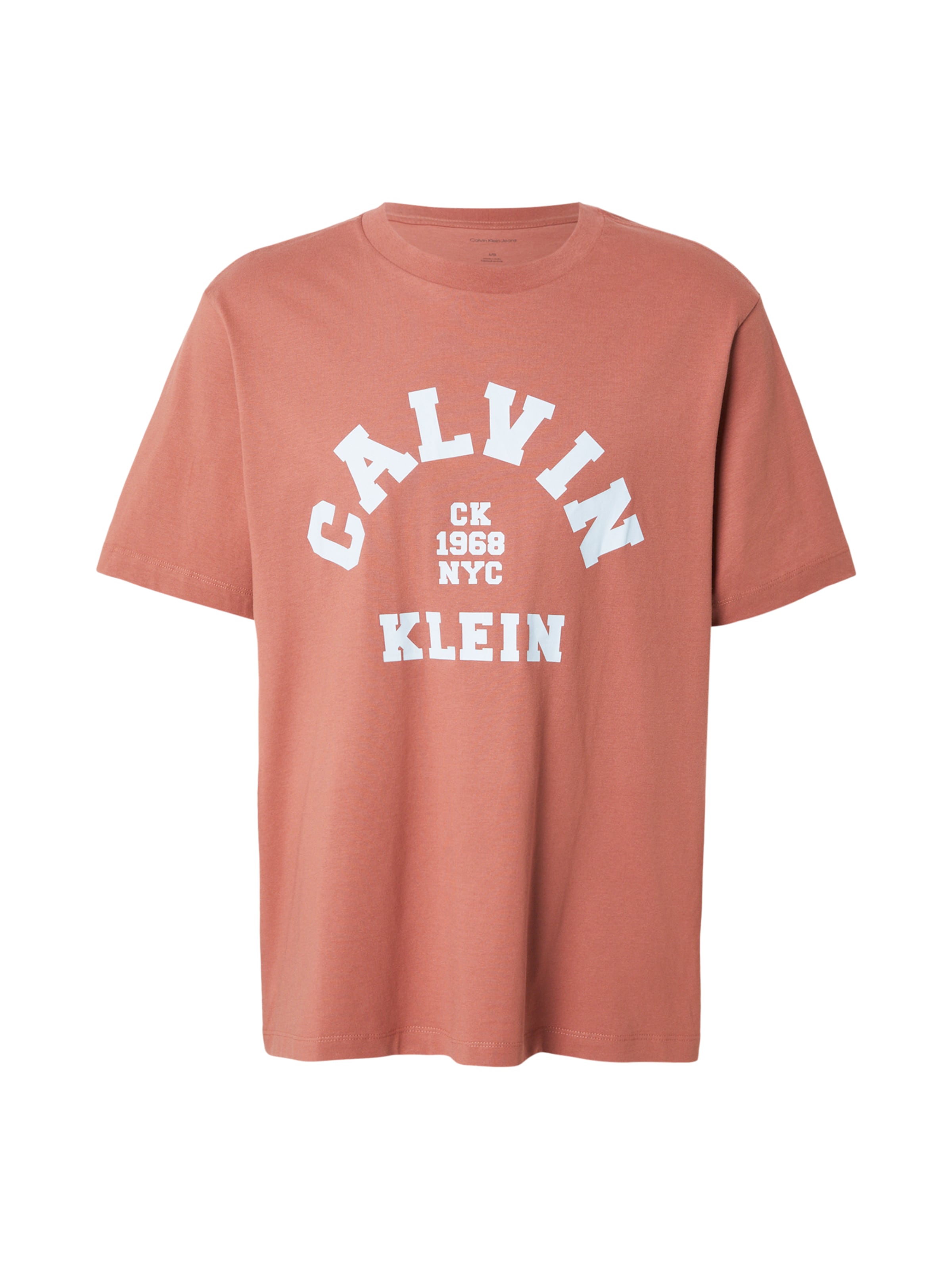 Calvin Klein Jeans Koszulka '20S COLLEGE' w kolorze pomarańczowy: przód