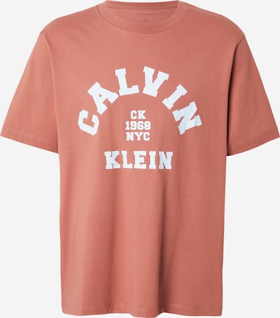 S dydžio Marškinėliai '20S COLLEGE' iš Calvin Klein Jeans, spalva – pastelinė mėlyna / lašišų spalva, Prekių apžvalga