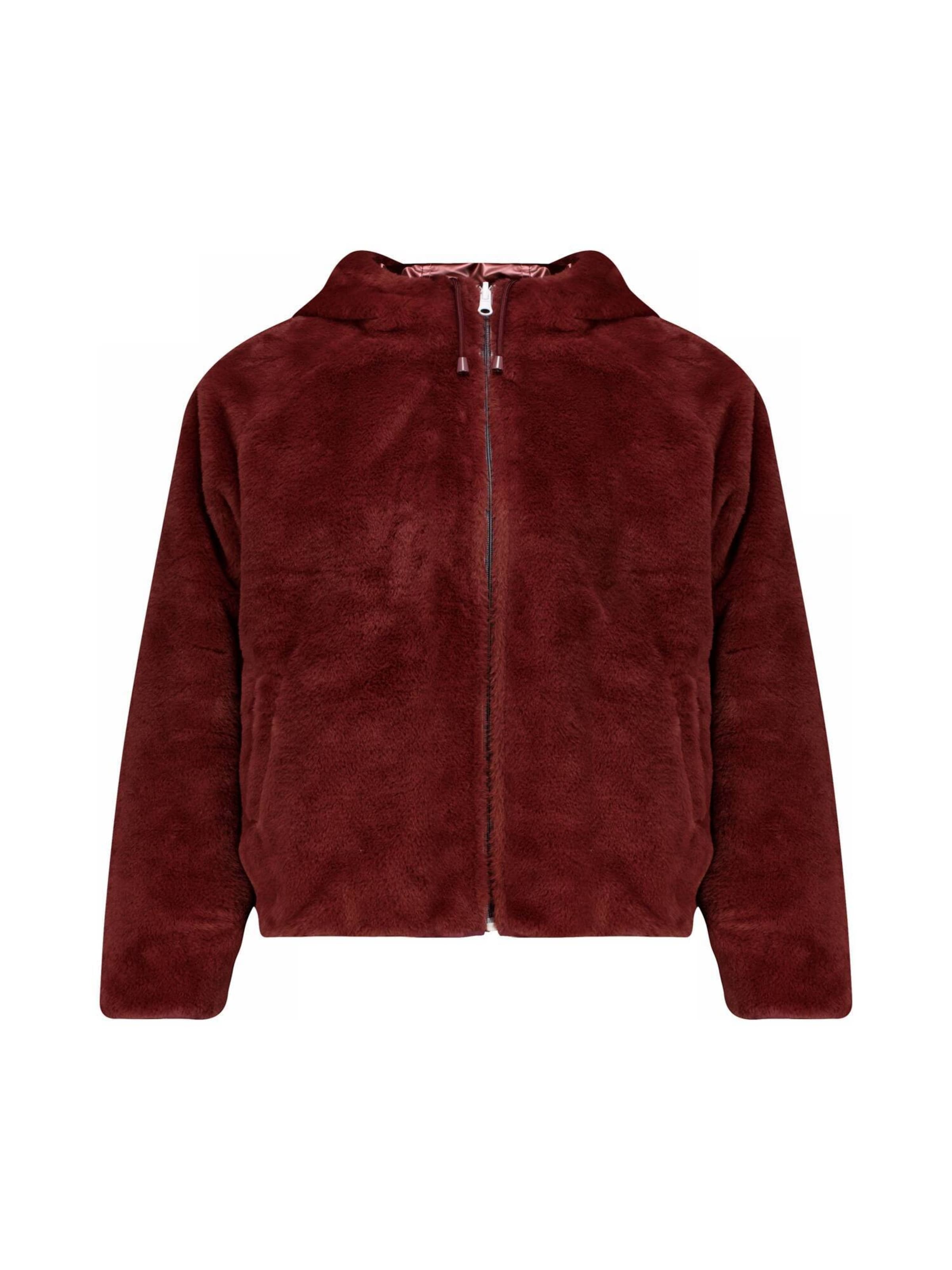 Deeluxe Winter Jacket ' ISSIA ' in Red: front