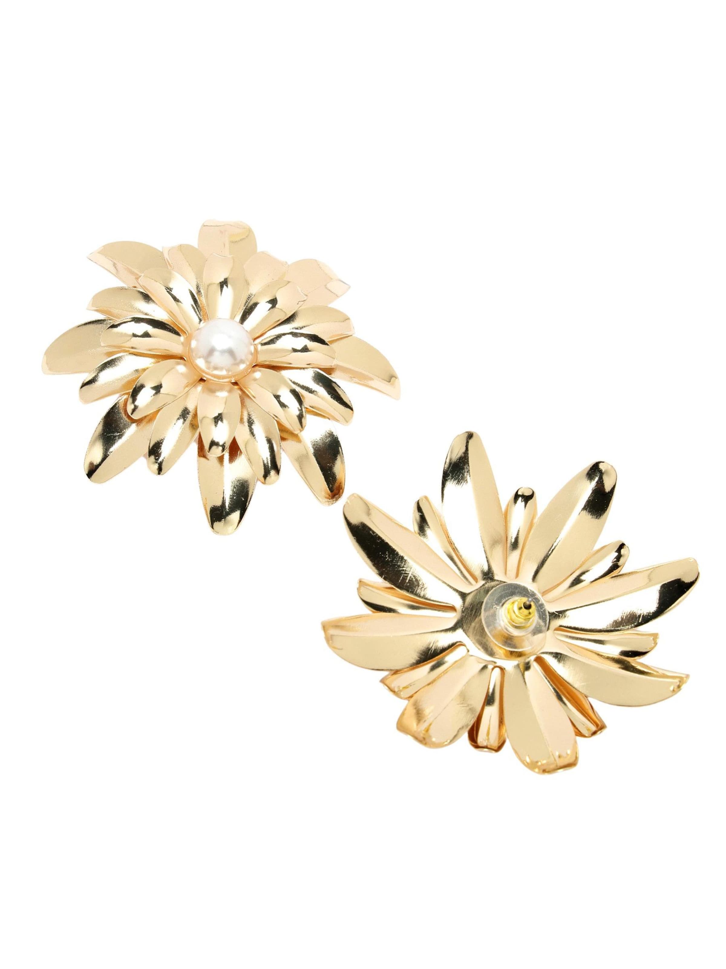 AVANT-GARDE PARIS Earrings 'Ninana' in Gold