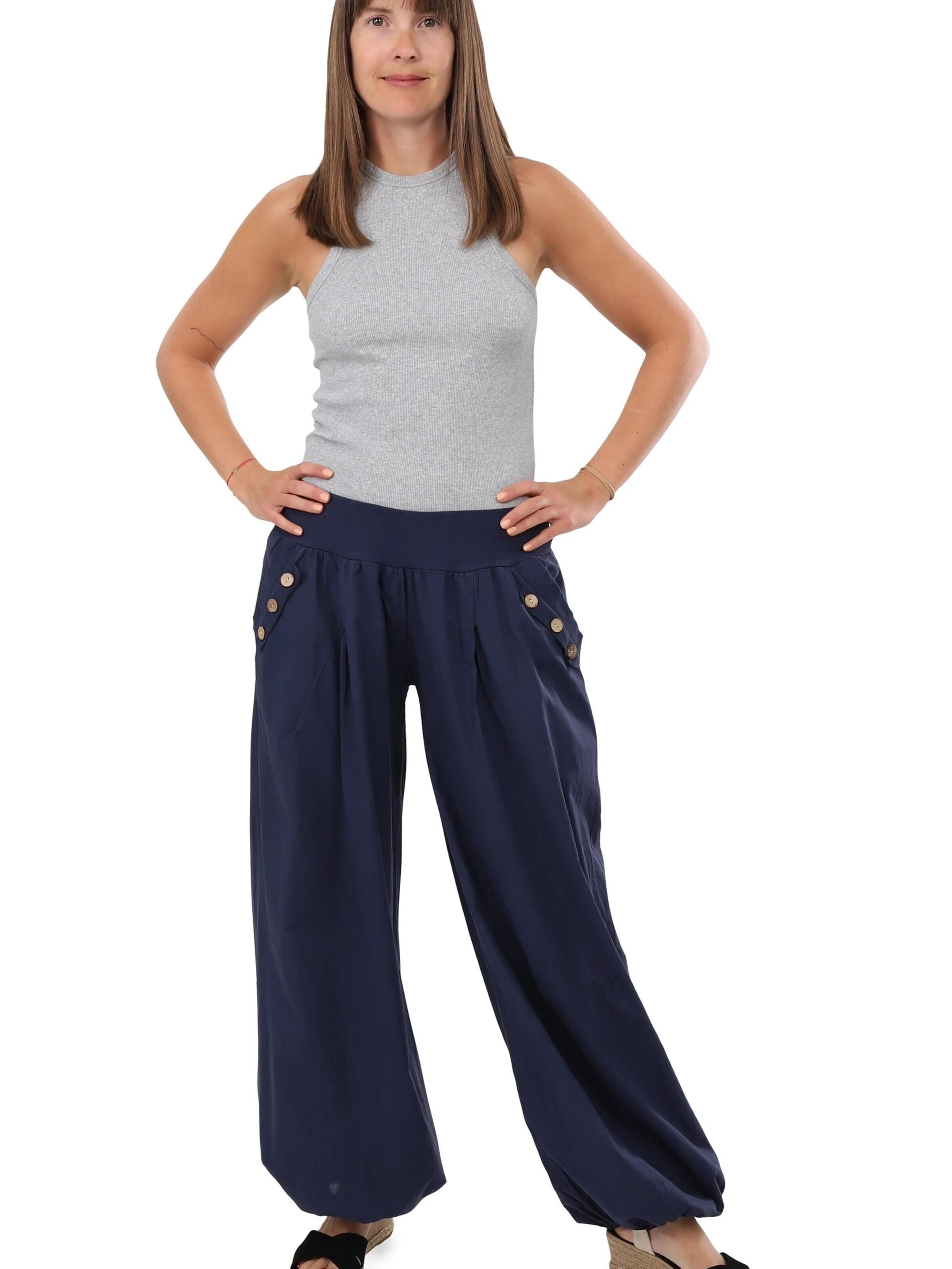 malito more than fashion Loosefit Haremshose‌‌‌‌‌‌ in Blau