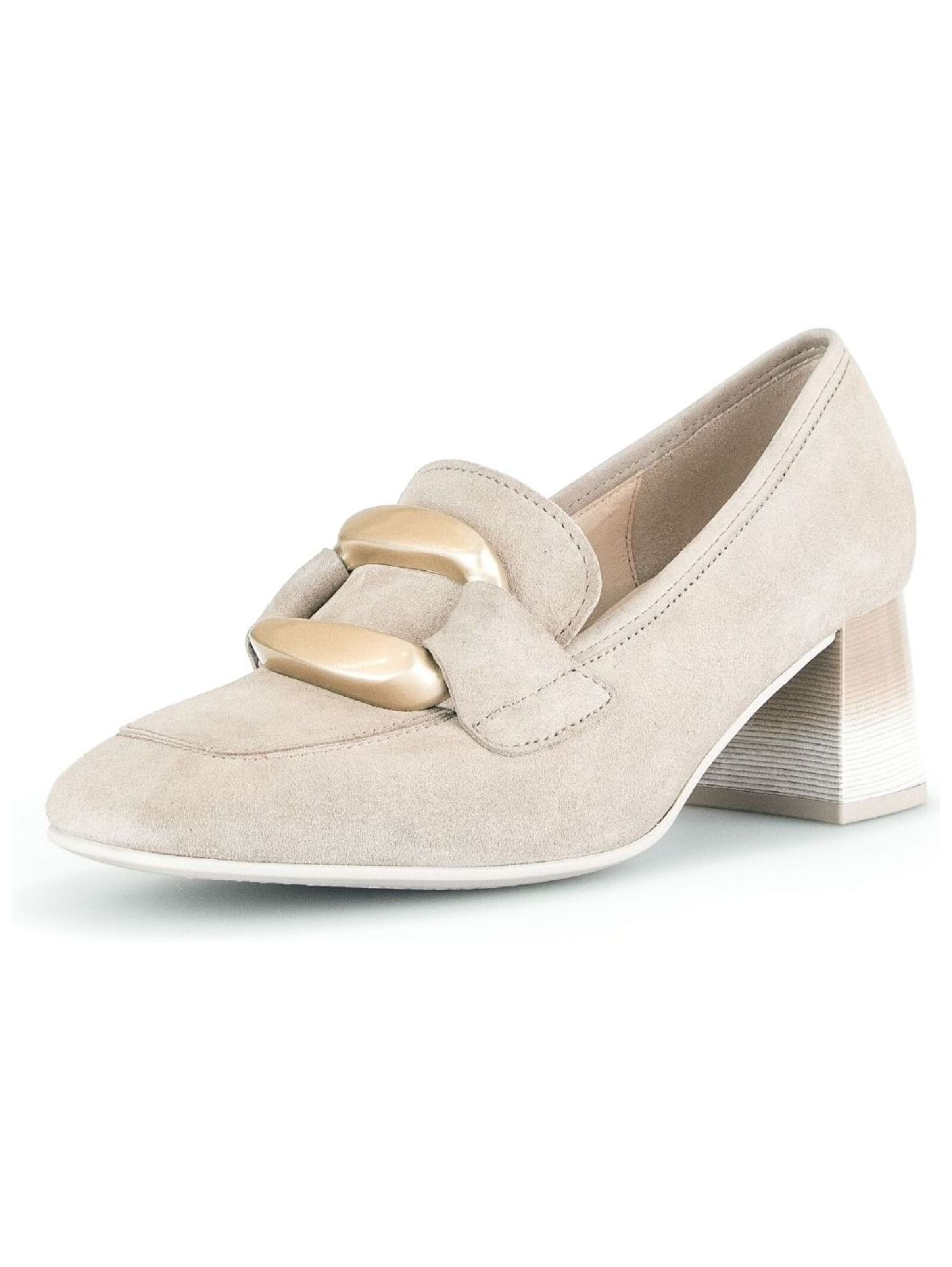 Escarpins GABOR en beige : devant