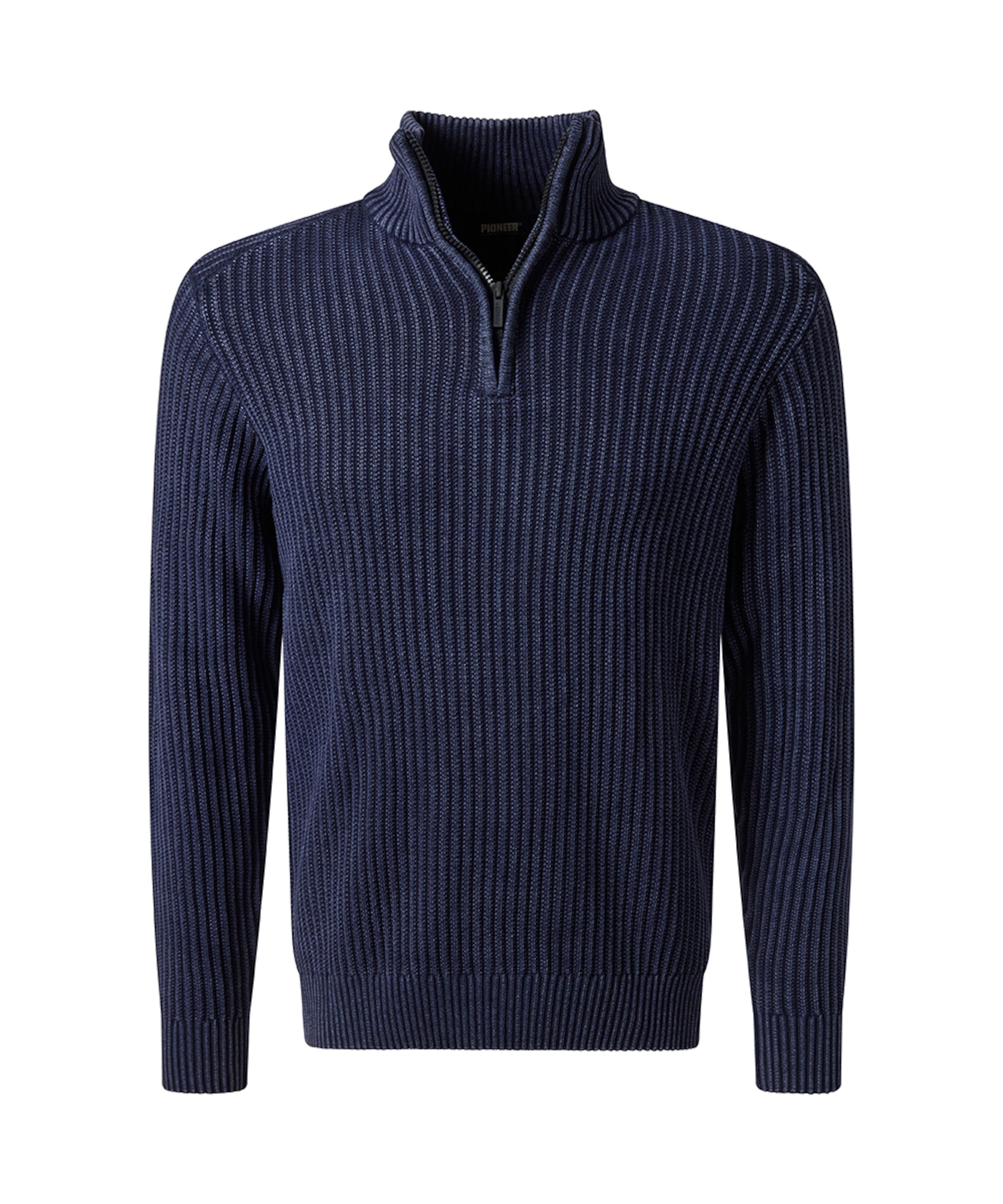 Pioneer Authentic Jeans Sweater in Blue: front