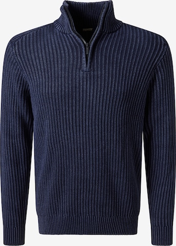 Pioneer Authentic Jeans Sweater in Blue: front