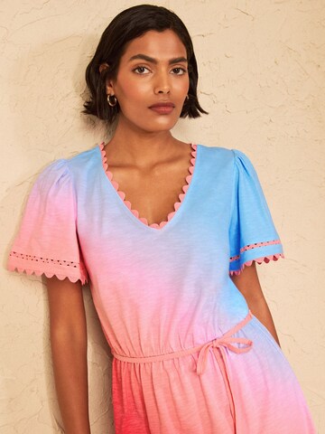 love & roses - Vestido em rosa