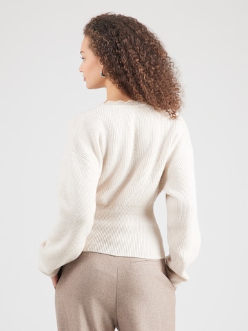 ABOUT YOU Sweter 'Reign' w kolorze biały