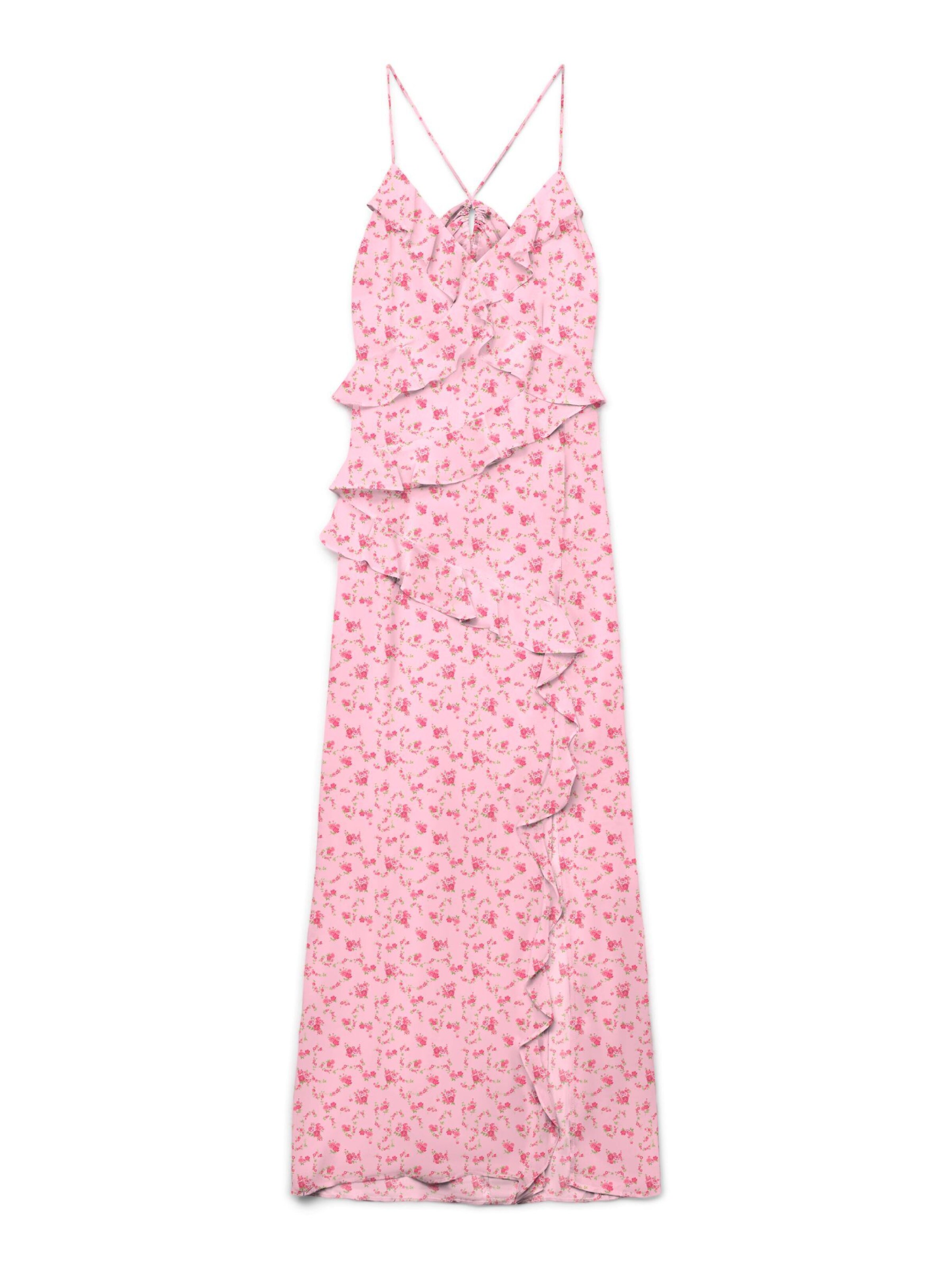 VERO MODA Zomerjurk 'VMAMINA' in de kleur Pink, Productweergave