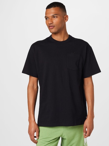 melns Nike Sportswear T-Krekls: no priekšpuses