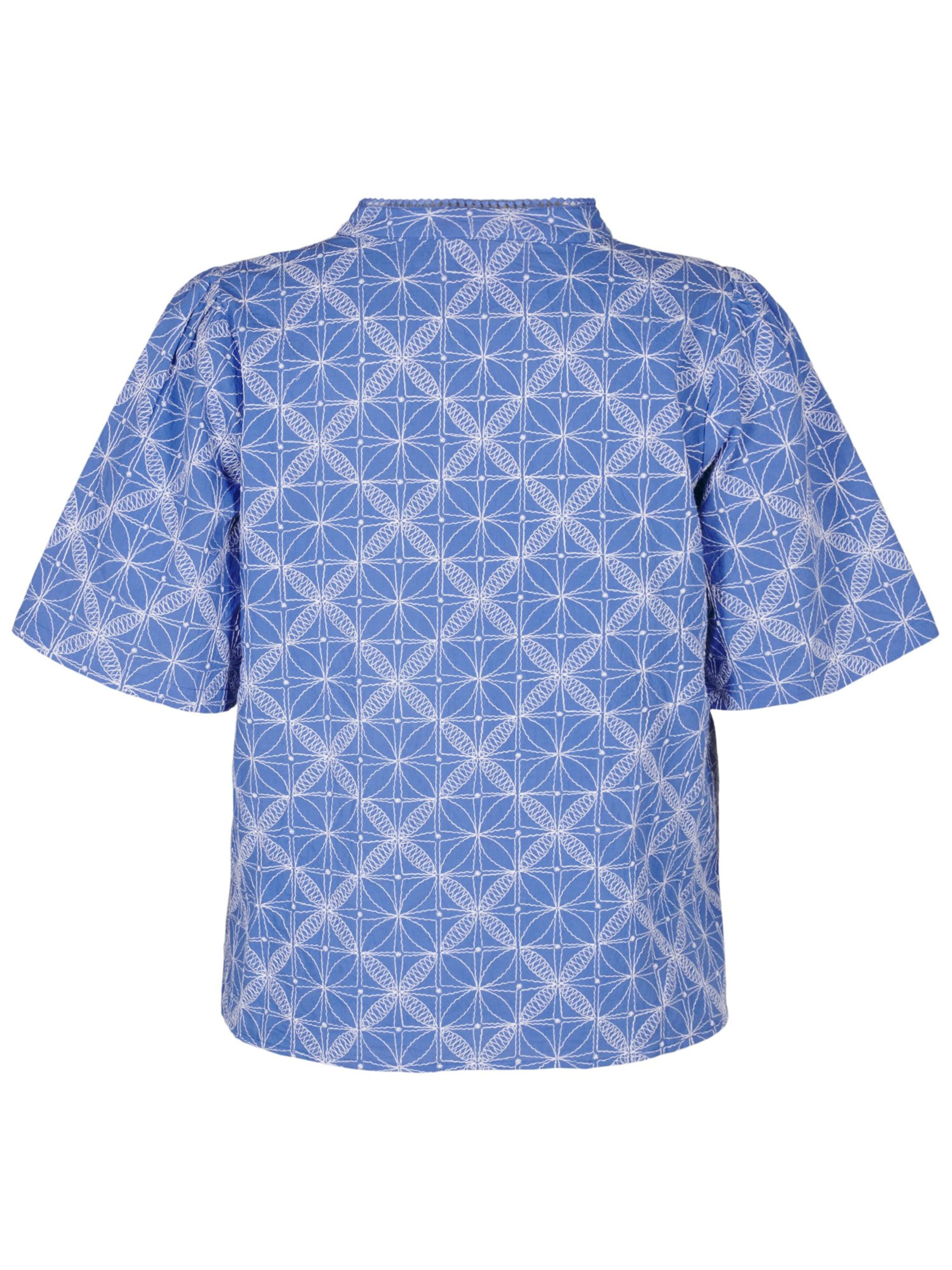 Zizzi Blouse 'Mavita' in Blue