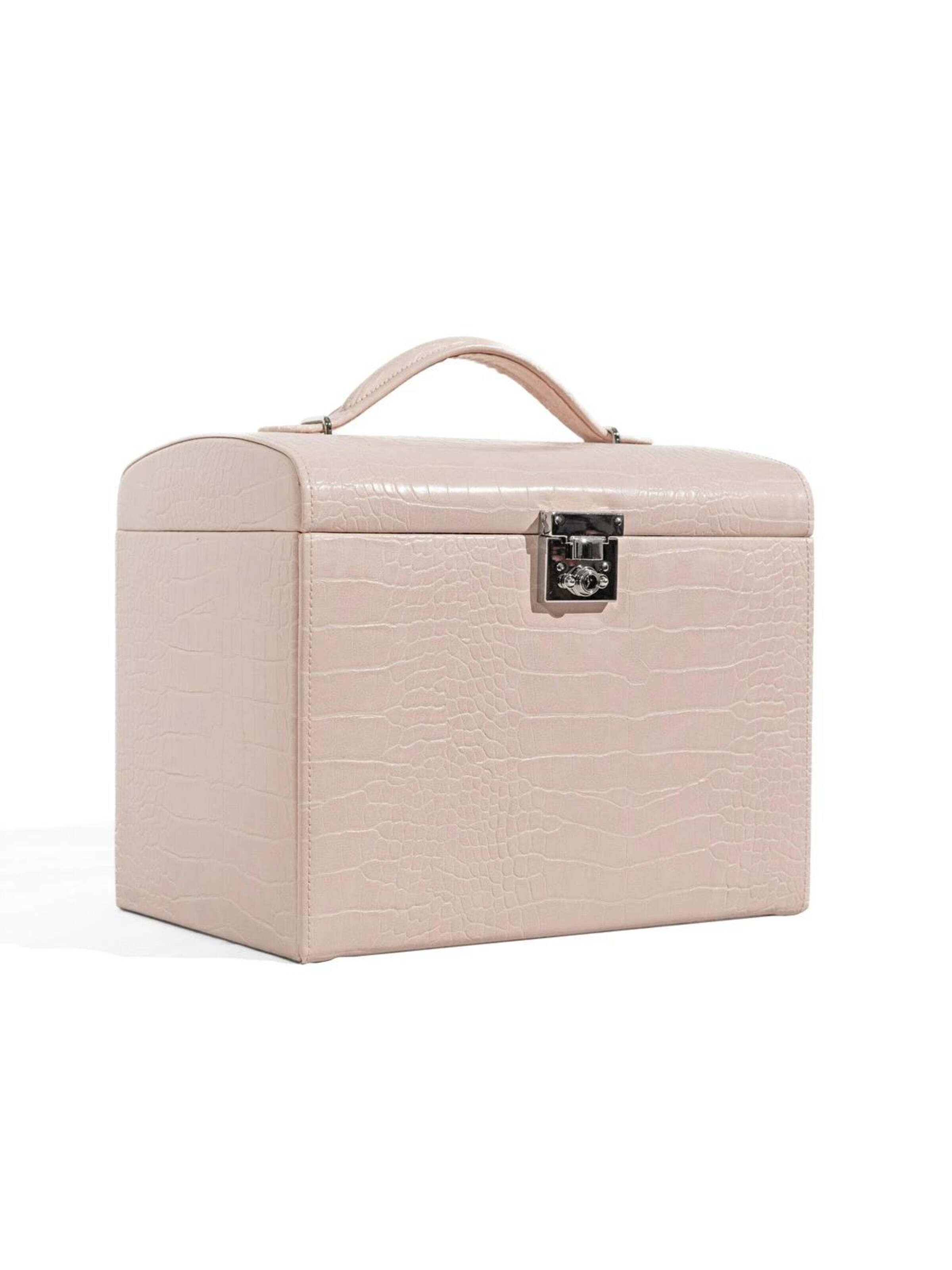 Friedrich23 Jewelry storage 'Caiman Schmuckkasten gross' in Pink