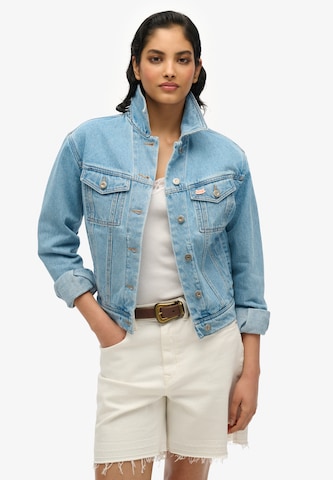 Superdry Between-Season Jacket in Blue: front