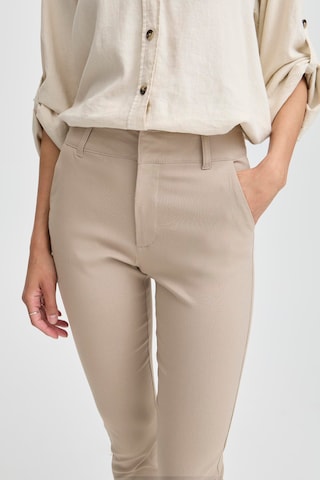Coupe slim Pantalon 'BYDixi' b.young en beige