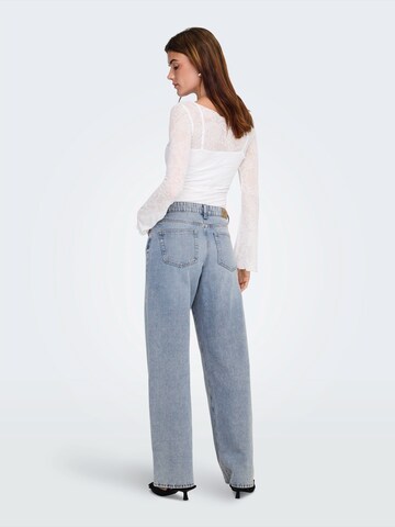Wide leg Jeans 'ONLBLISS' de la ONLY pe albastru