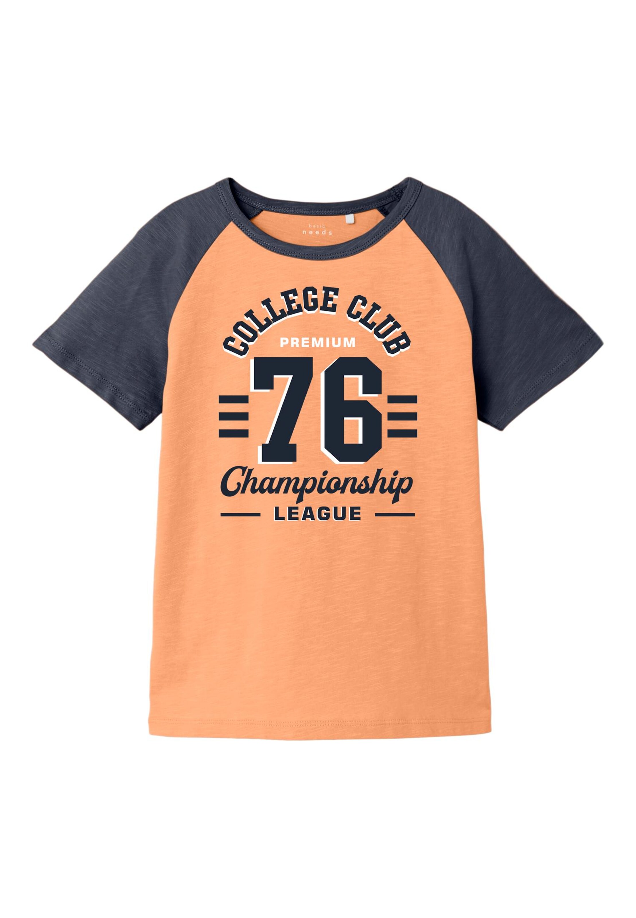 Kinder Teens (Gr. 140-176) NAME IT T-Shirt 'Vargas' in Apricot - OF60587 Kinder Teens (Gr. 140-176) NAME IT T-Shirt 'Vargas' in Apricot - OF60587