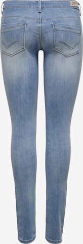 ONLY Skinny Jeans 'Coral' in Blau