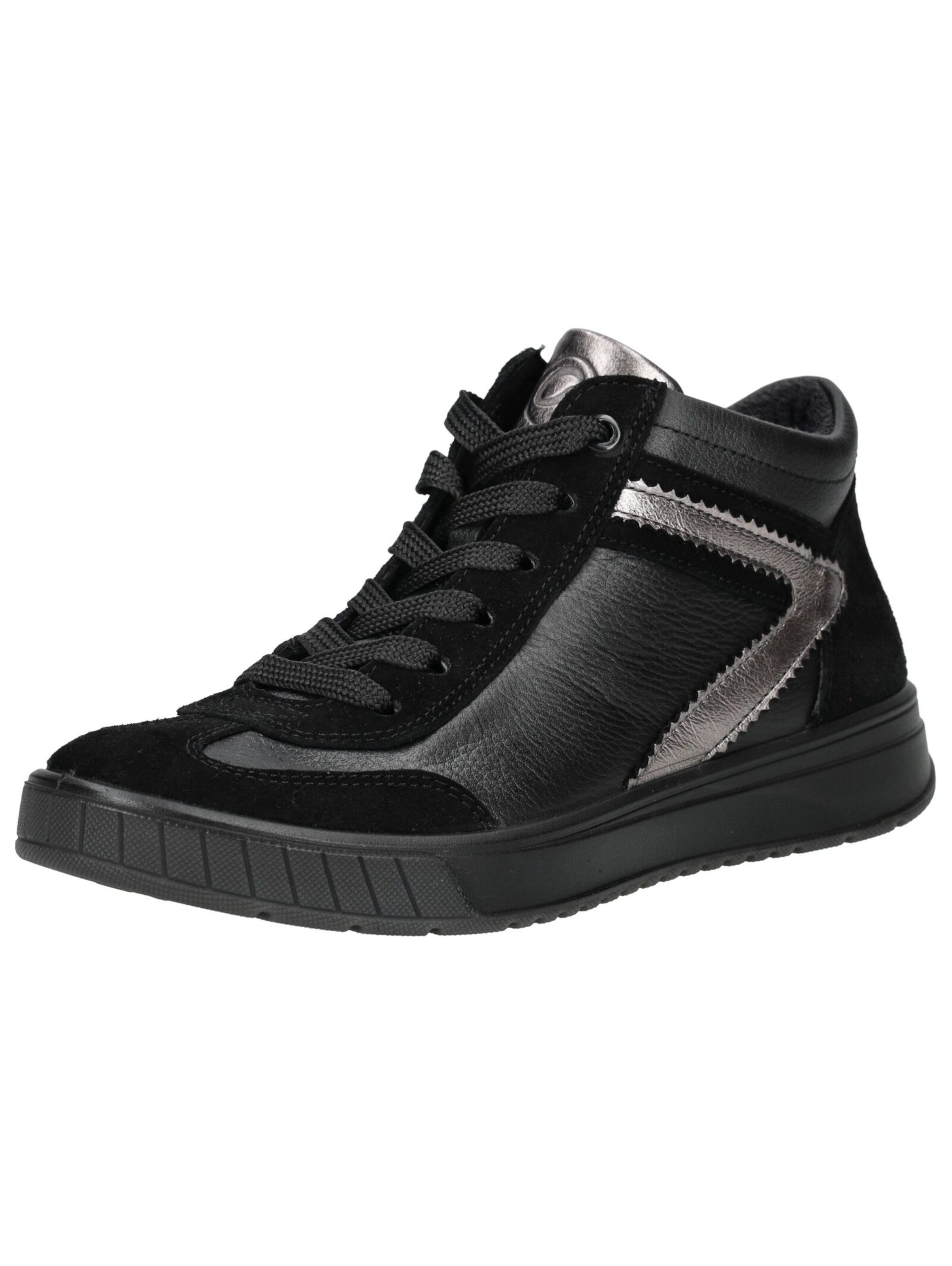 ARA High-top trainers in Black: front