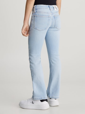 Calvin Klein Jeans Flared Jeans in Blauw