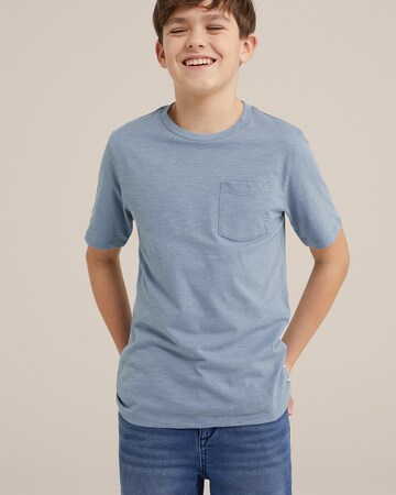 WE Fashion Shirt in Blauw