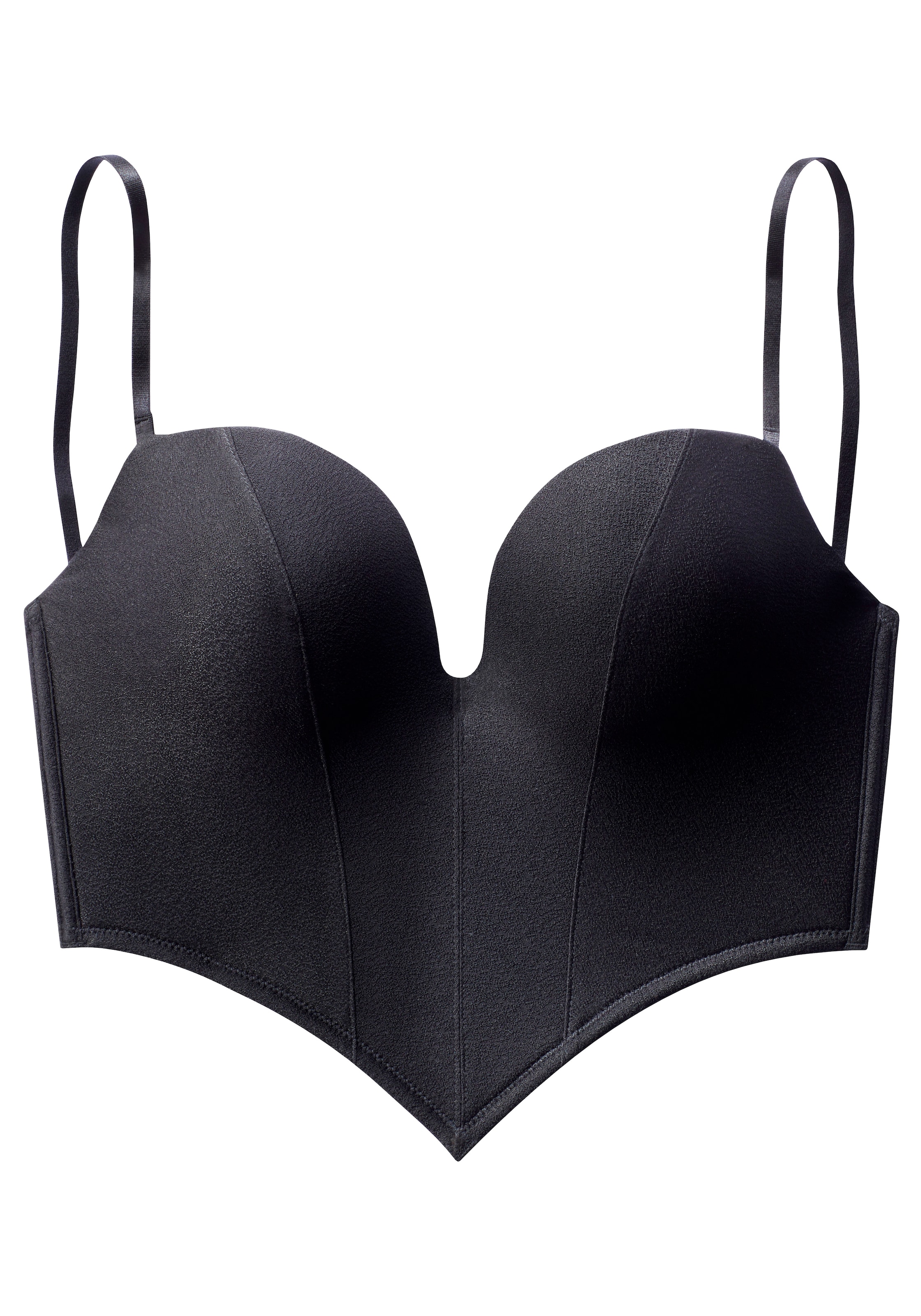 VIVANCE Corsage in Black: front