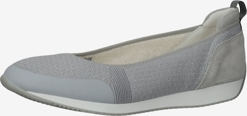 ARA Ballet Flats in Grey: front