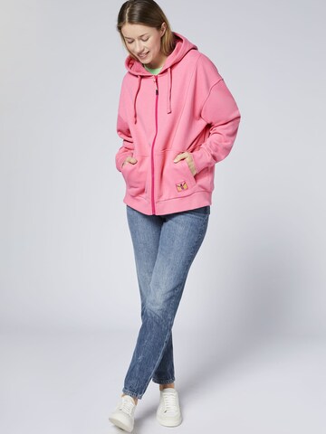 CHIEMSEE Sweatjacke in Pink