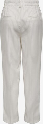 ONLY Wide Leg Bukser med fals i hvid