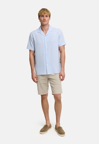 Kronstadt Regular fit Overhemd 'Arlin' in Blauw
