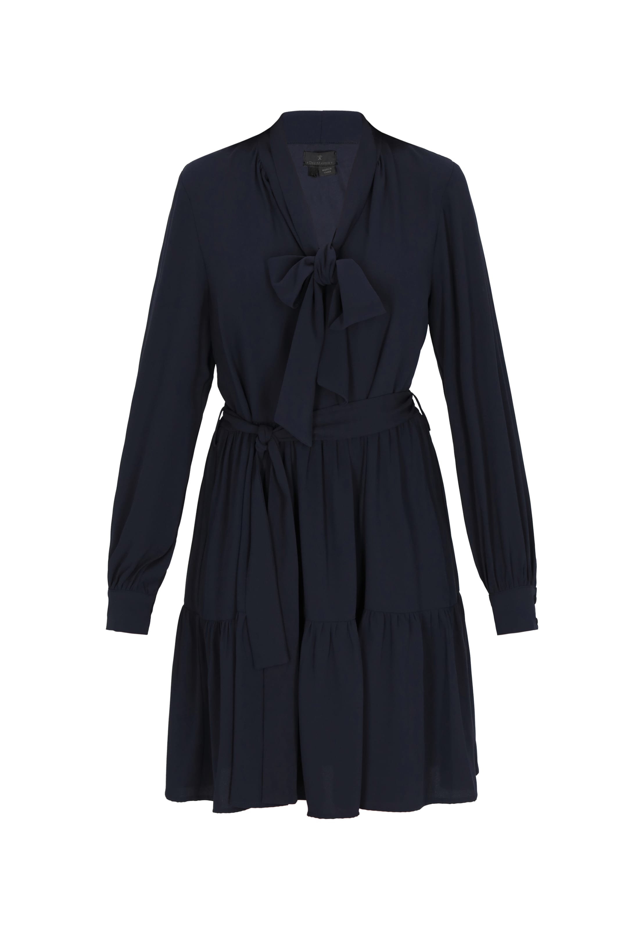 DreiMaster Klassik Kleit, värv sinine: eest vaates