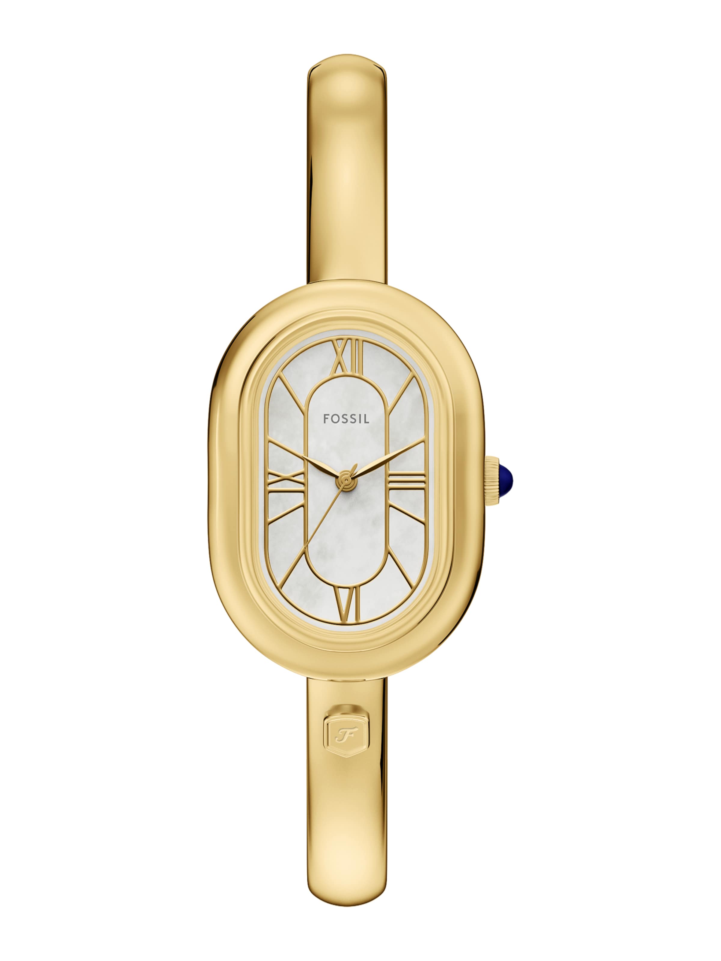 FOSSIL Uhr in Gold: Vorderseite