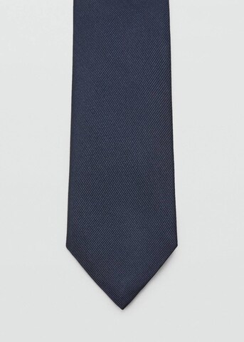 MANGO MAN Tie 'Basic8' in Blue