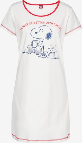 PEANUTS Dress in White: front