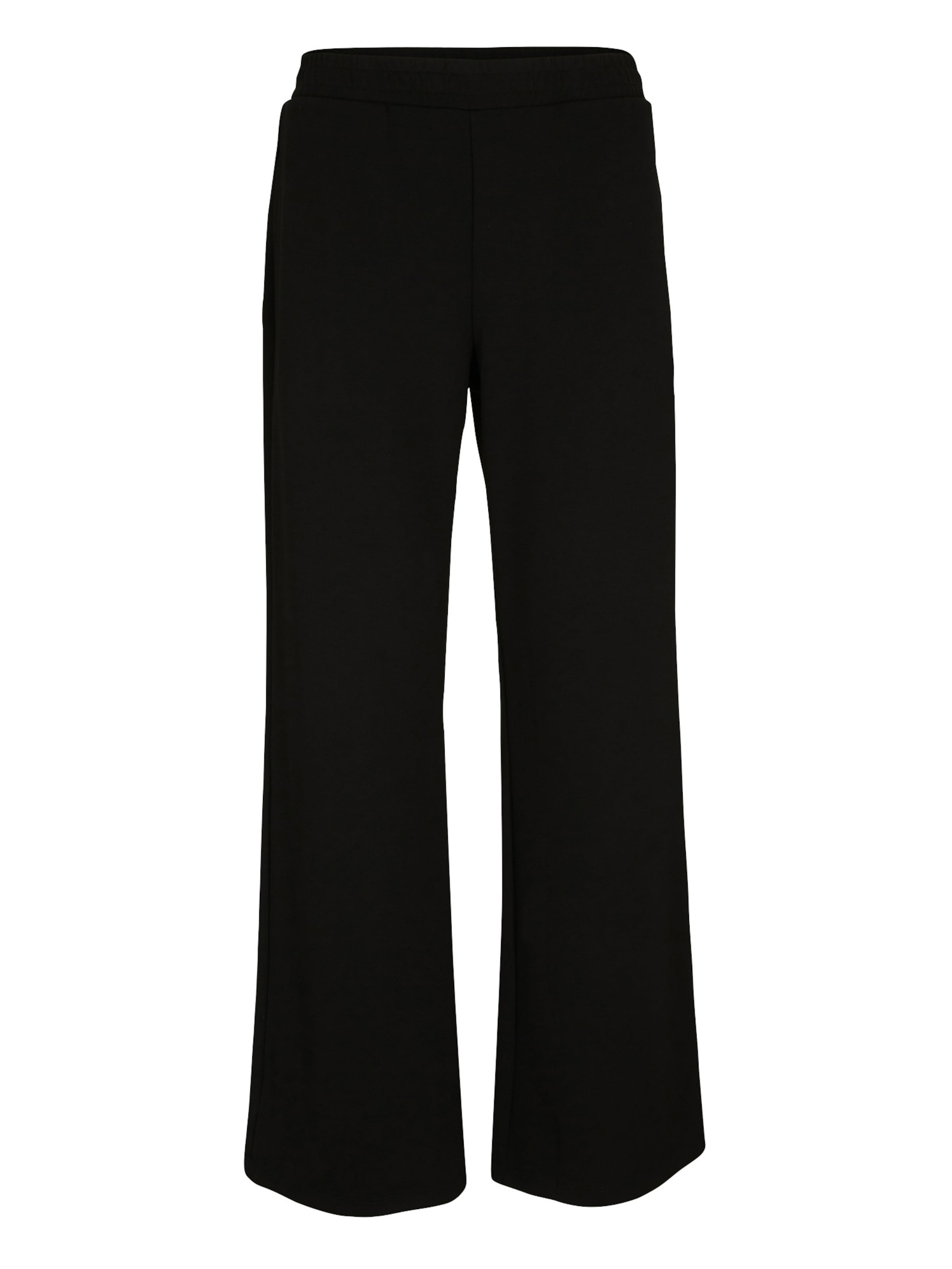 bonprix Loosefit Broek in Zwart: voorkant