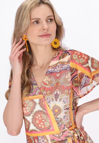 usha FESTIVAL - Vestido em amarelo