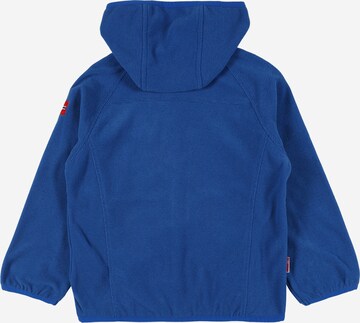 TROLLKIDS Athletic fleece jacket 'Sandefjord' in Blue