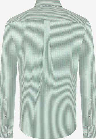 DENIM CULTURE Regular fit Button Up Shirt 'Trevor' in Green