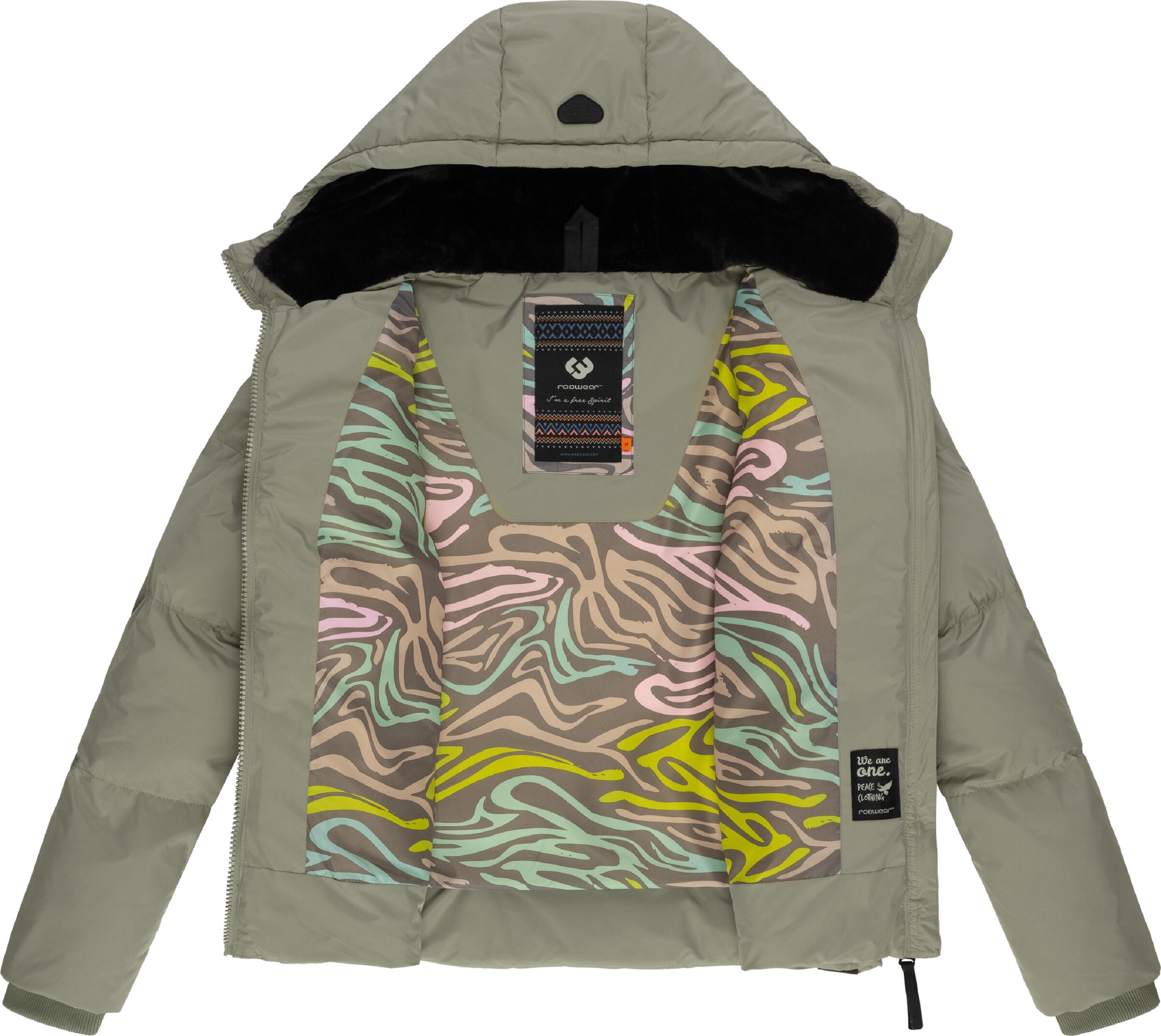 Ragwear Funktionsjakke 'Briony' i grøn