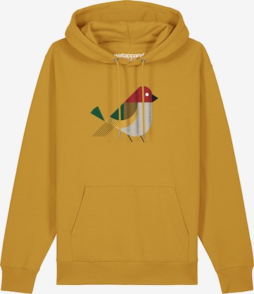 Watapparel Sweatshirt 'Vogel' in Yellow: front