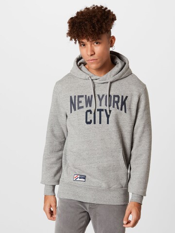 Superdry Sweatshirt in Grey: front