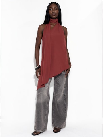 Camicia da donna di Hiccup in rosso