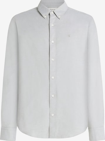 Calvin Klein JeansKošulja 'Classic' - bež boja: prednji dio