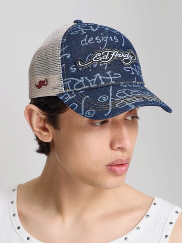 Ed Hardy Hætte i blå: forside