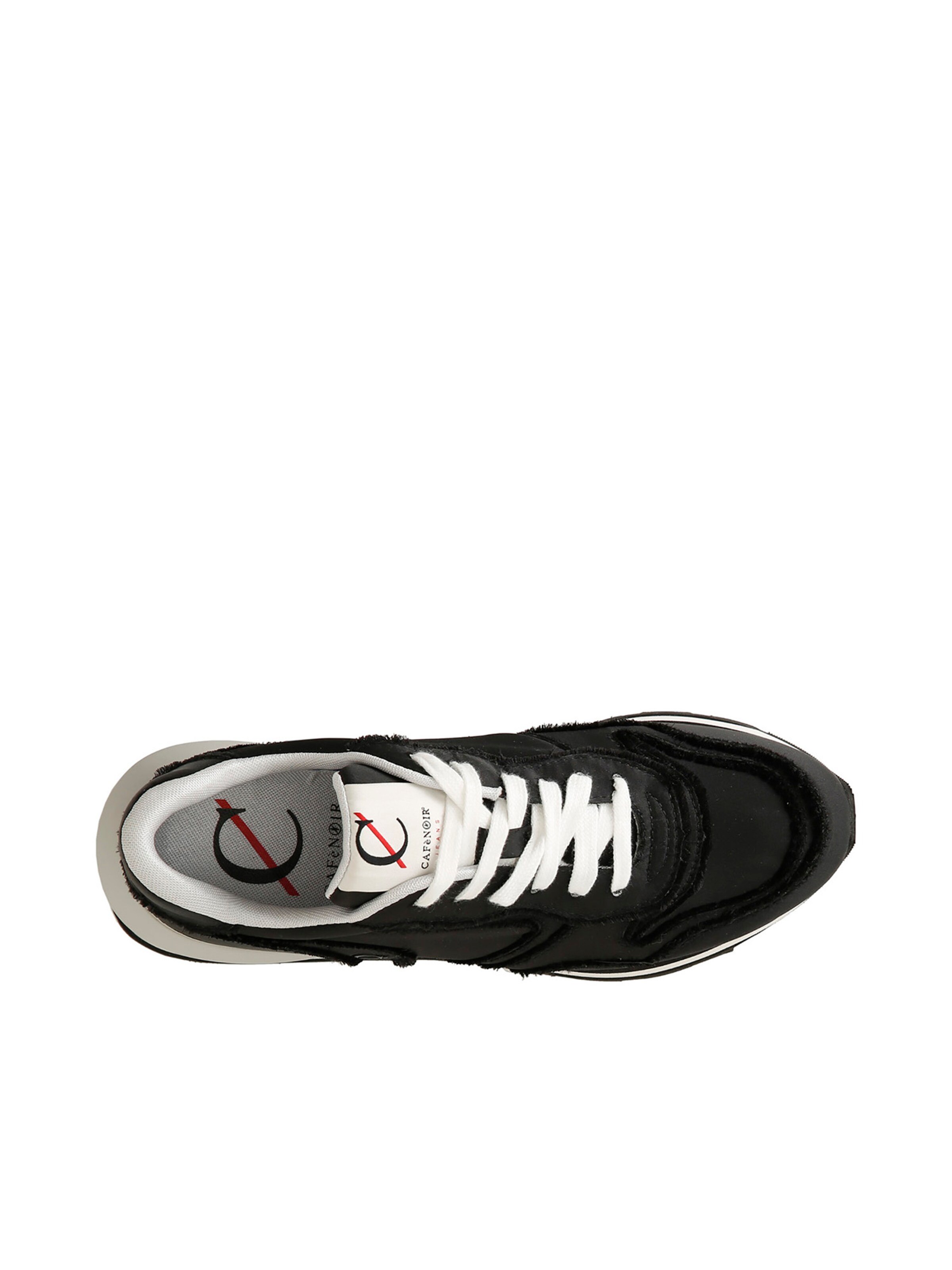 CAFè NOIR Sneakers laag in Zwart