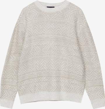 Pull&Bear Neulepaita värissä beige: edessä