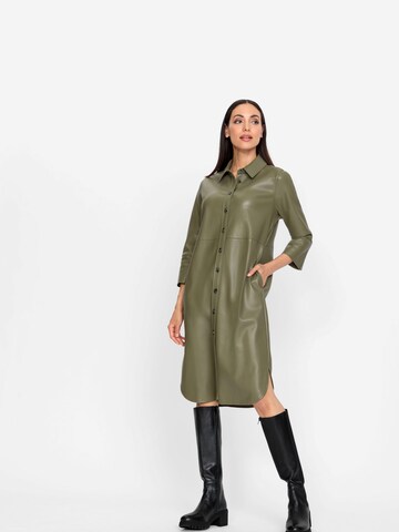 heine Shirt Dress in Green